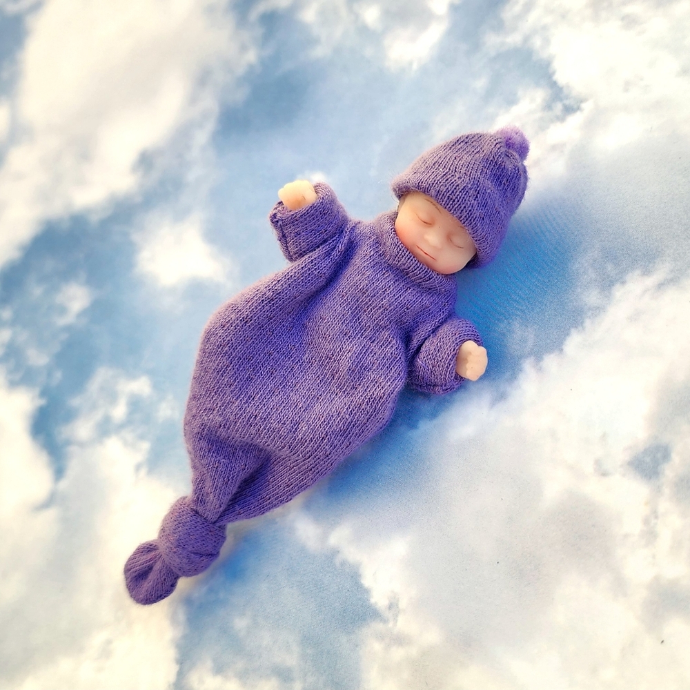 Zuru My Mini Baby Purple Sleeper Set